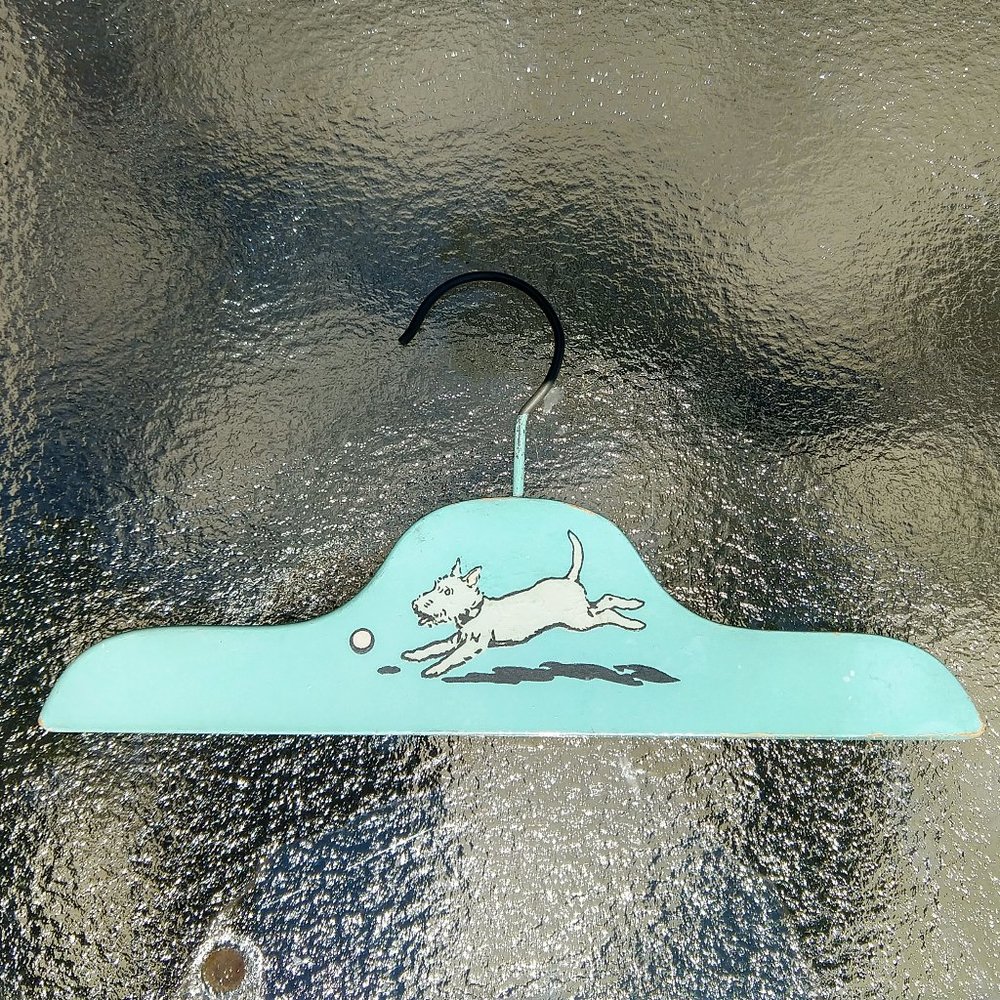 1950's antique child's clothes hanger